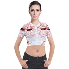 Short Sleeve Cropped Jacket 