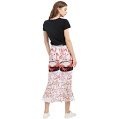 Maxi Fishtail Chiffon Skirt 