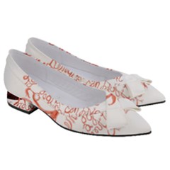 Women s Bow Heels 