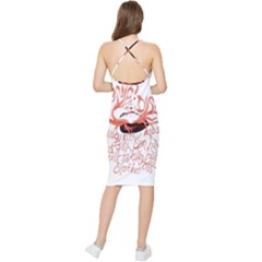 Bodycon Cross Back Summer Dress 