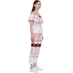 Bardot Ruffle Jumpsuit 