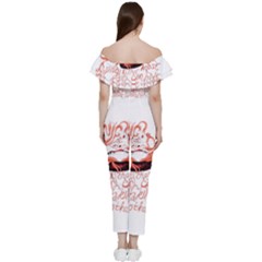 Bardot Ruffle Jumpsuit 