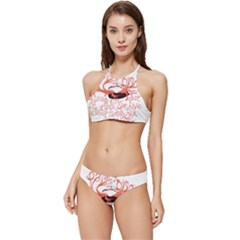 Banded Triangle Bikini Set 