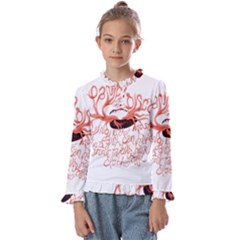 Kids  Frill Detail T-Shirt 