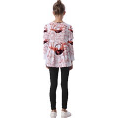 Kids  V Neck Casual Top 