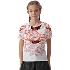 Kids  Frill Chiffon Blouse 