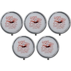 Mini Round Pill Box (Pack of 5) 