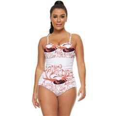 Retro Full Coverage Swimsuit 