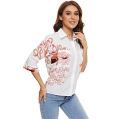 Women s Quarter Sleeve Pocket Shirt 