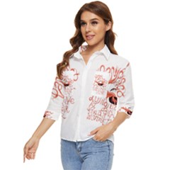 Women s Quarter Sleeve Pocket Shirt 