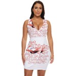 Panic At The Disco - Lying Is The Most Fun A Girl Have Without Taking Her Clothes Draped Bodycon Dress