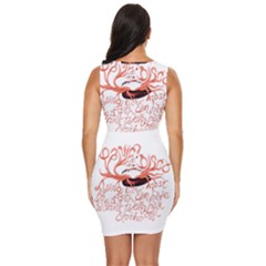 Draped Bodycon Dress 