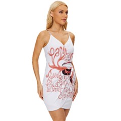 Wrap Tie Front Dress 