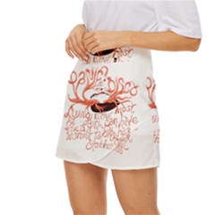 Mini Front Wrap Skirt 
