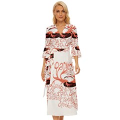 Midsummer Wrap Dress 