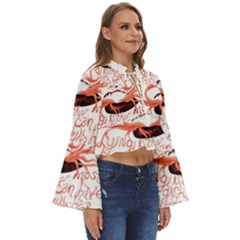 Boho Long Bell Sleeve Top 