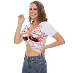 Twist Front Crop Top 