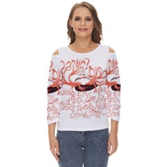 Cut Out Wide Sleeve Top 