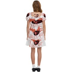 Kids  Puff Sleeved Dress 
