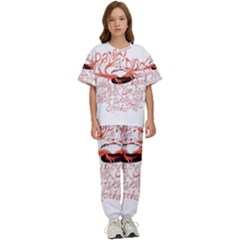 Kids  T-Shirt and Pants Sports Set 