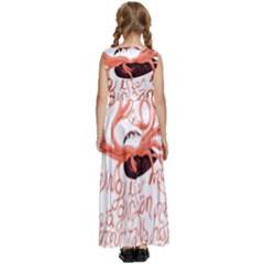 Kids  Satin Sleeveless Maxi Dress 