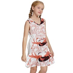 Kids  Sleeveless Tiered Mini Dress 