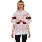 Panic At The Disco - Lying Is The Most Fun A Girl Have Without Taking Her Clothes Women s Batwing Button Up Shirt