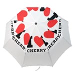 I love cherry Folding Umbrellas