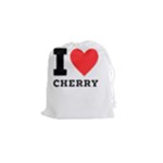 I love cherry Drawstring Pouch (Small)