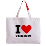 I love cherry Zipper Mini Tote Bag