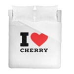 I love cherry Duvet Cover Double Side (Full/ Double Size)