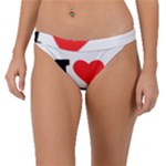 I love cherry Band Bikini Bottoms