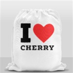 I love cherry Drawstring Bag (Small)