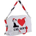 I love cherry Canvas Crossbody Bag