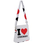 I love cherry Zipper Messenger Bag