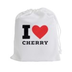 I love cherry Drawstring Pouch (2XL)