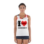 I love cherry Sport Tank Top 