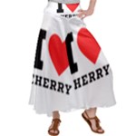 I love cherry Women s Satin Palazzo Pants