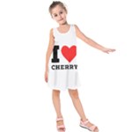 I love cherry Kids  Sleeveless Dress