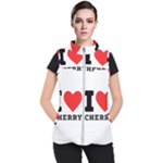 I love cherry Women s Puffer Vest