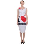 I love cherry Sleeveless Pencil Dress