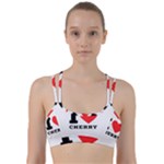 I love cherry Line Them Up Sports Bra