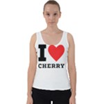 I love cherry Velvet Tank Top