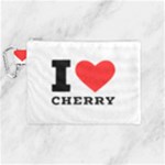 I love cherry Canvas Cosmetic Bag (Medium)