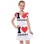 I love cherry Kids  Cross Web Dress