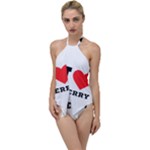 I love cherry Go with the Flow One Piece Swimsuit