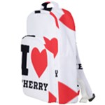 I love cherry Double Compartment Backpack