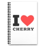 I love cherry 5.5  x 8.5  Notebook