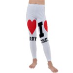 I love cherry Kids  Lightweight Velour Leggings