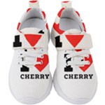 I love cherry Kids  Velcro Strap Shoes